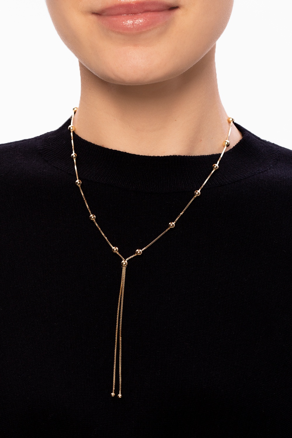 bottega acetate Veneta Silver necklace